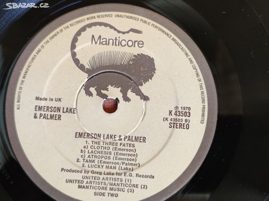 ELP The Barbarian Vinyl