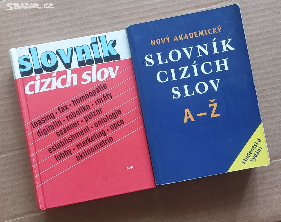 SLOVNÍK CIZÍCH SLOV 2. typy CELKEM za 99 Kč