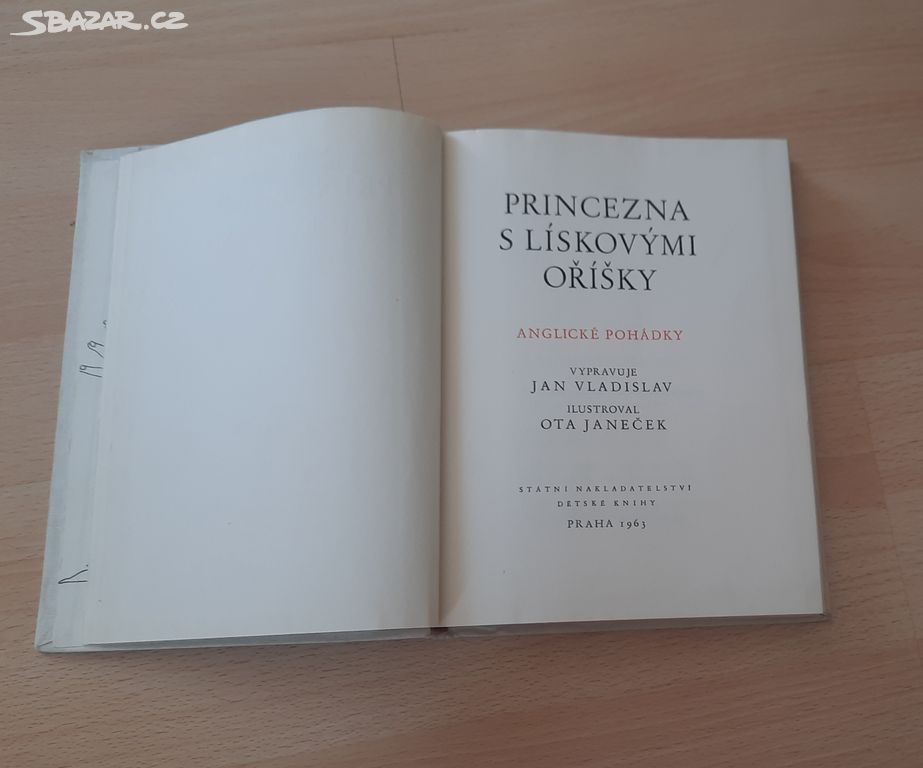 Anglické pohádky Princezna s lískovými oříšky