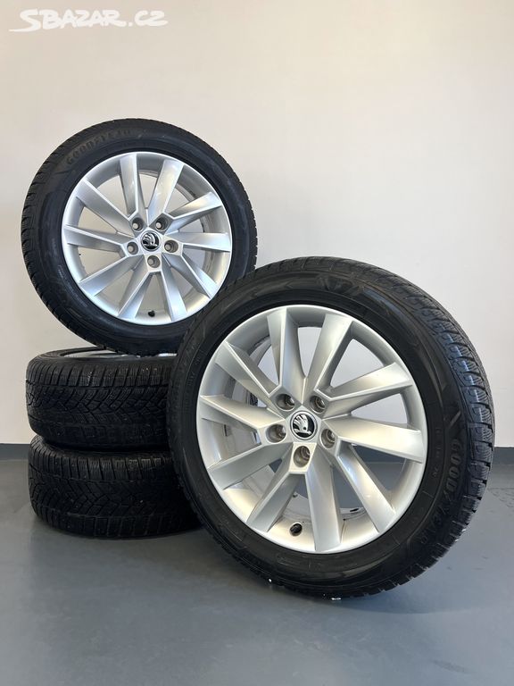 Zimní Alu kola Stratos, Škoda Superb 3, 5x112 r17