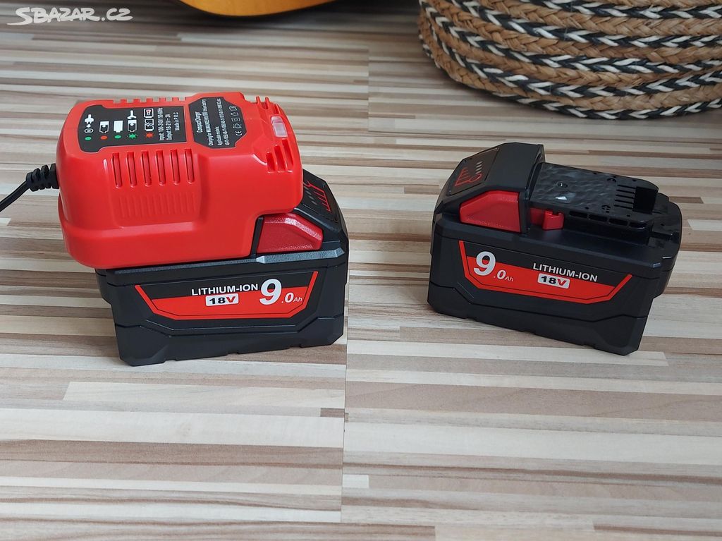 Nabíječka Mini 230V, pro Aku Milwaukee M18V, TOP.