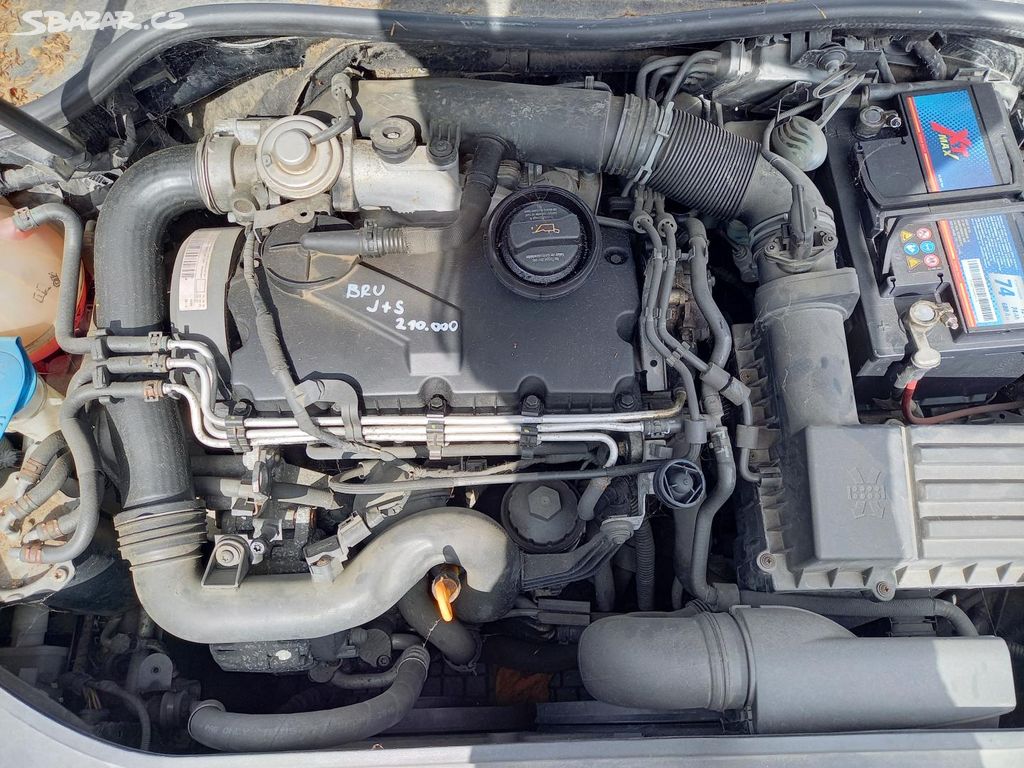 Motor BRU 1.9 TDI 66KW - VW GOLF V, TOURAN