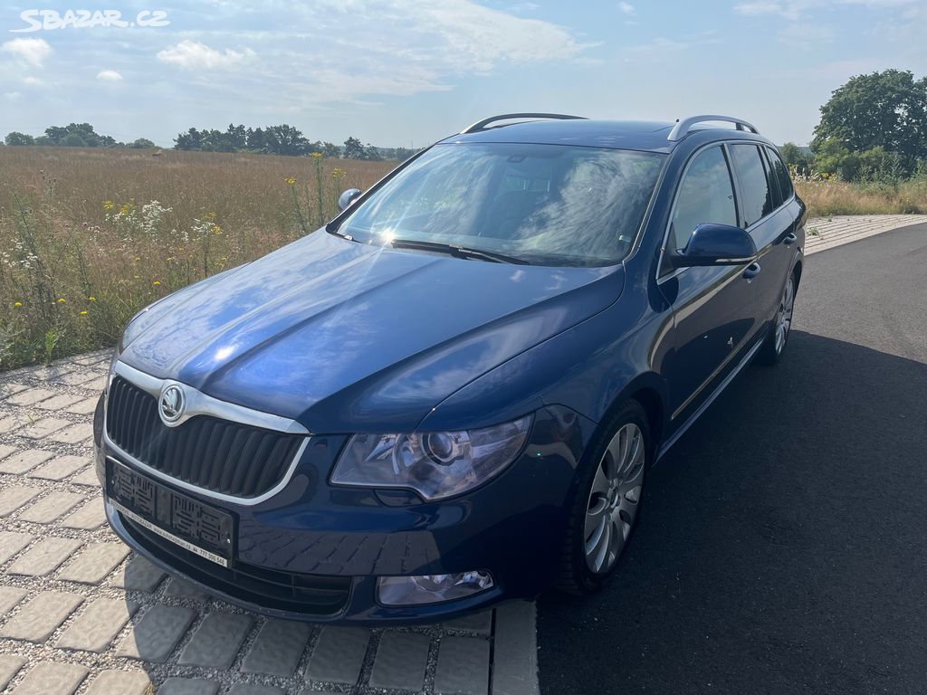 Škoda Superb II 2.0 TDI, Combi, navi, alu, tažné