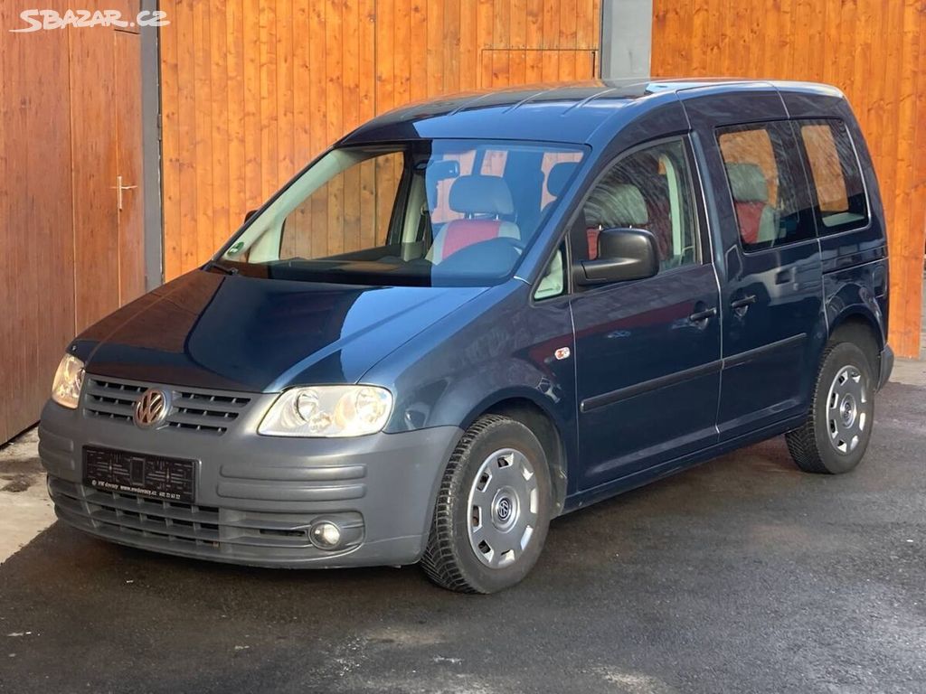 Volkswagen Caddy, 1,4i NOVÉ BRZDY ZARUKA km