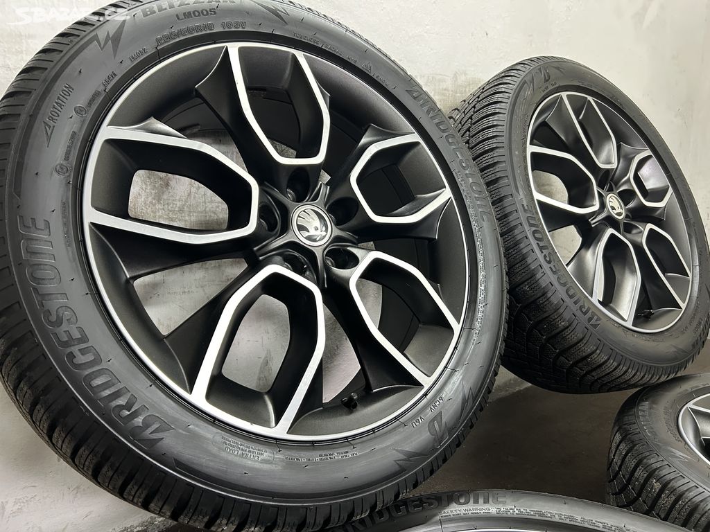 zimní originál al sada Škoda Kodiaq Crater 5x112