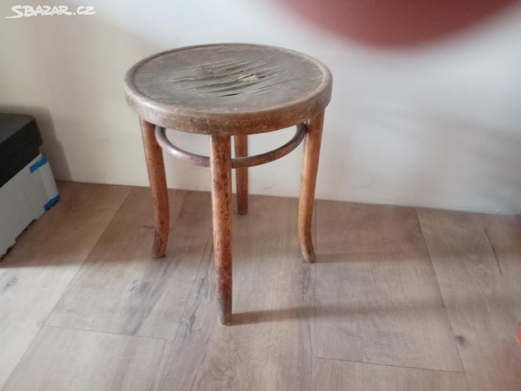 thonet židle/ taburet