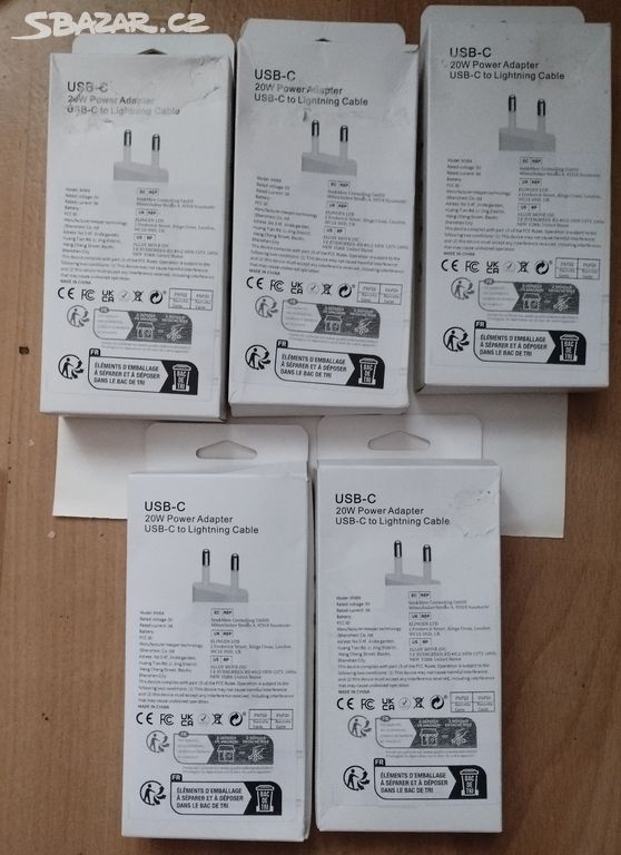 Prodám 2v1 nabíjecí sada 20W pro Apple