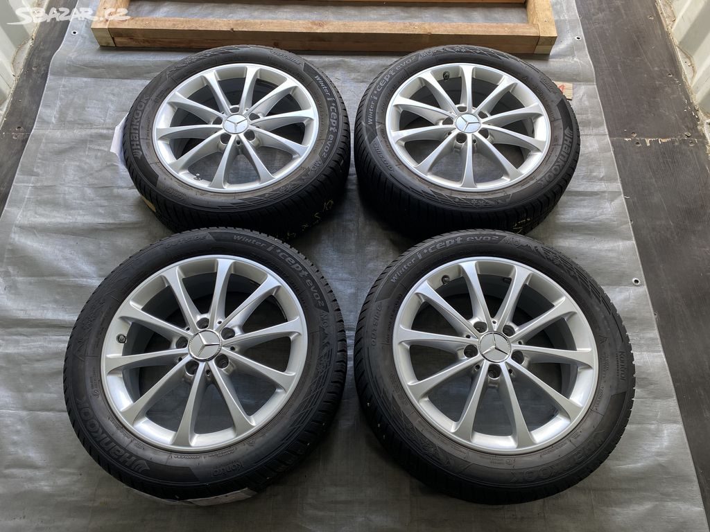 17 alu kola org. Mercedes 5x112 mm + TPMS