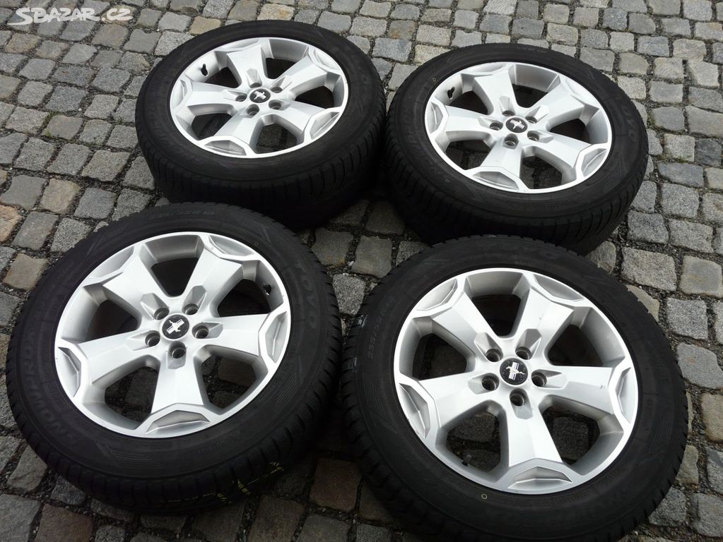 ALU KOLA + ZIMNÍ PNEU 235/55R18 FORD KUGA