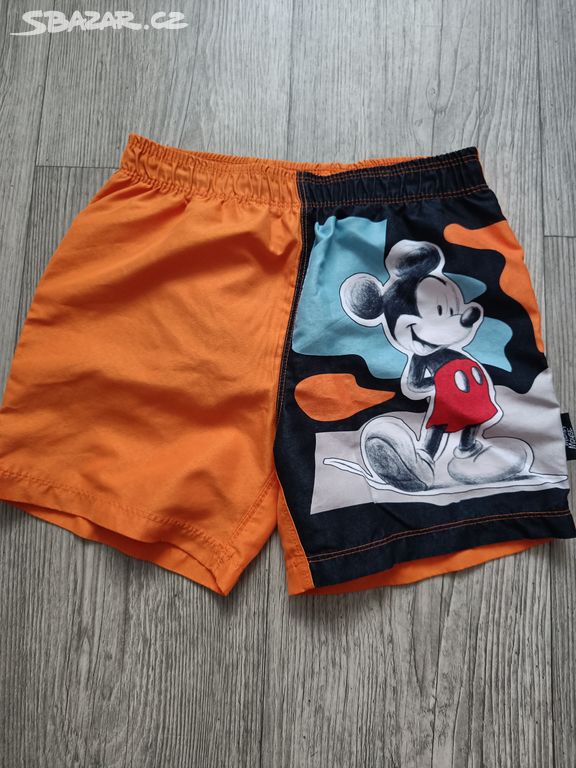 Kraťasy koupací Mickey vel. 122/128