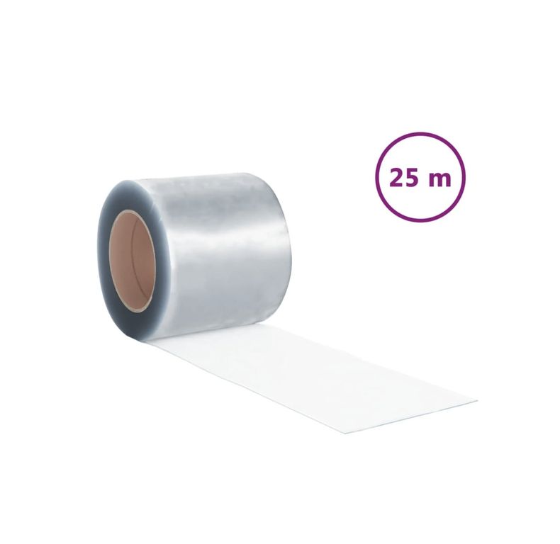 Role páskové záclony PVC 2 mm x 200 mm 25 m NOVÁ!