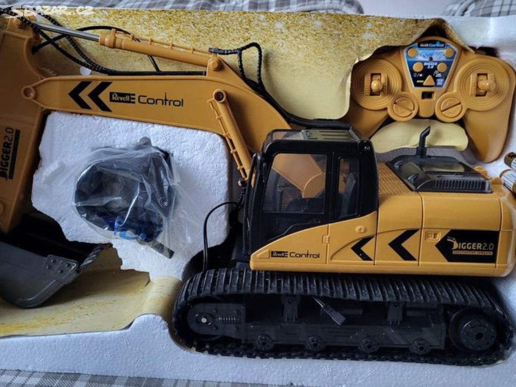 Bagr Revell Control Digger 2.0 na dálkové ovládání