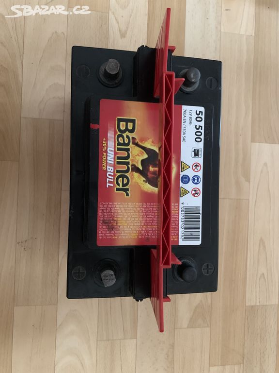 Autobaterie 12V 80Ah Banner