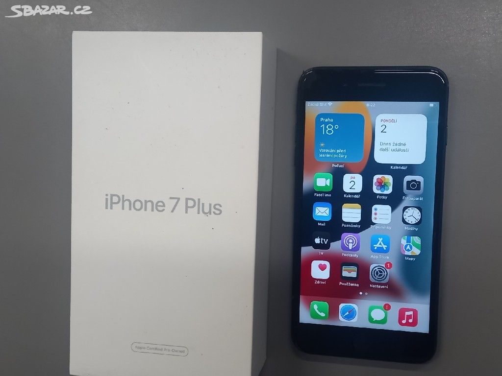 Prodam Apple iPhone 7 plus 128gb black