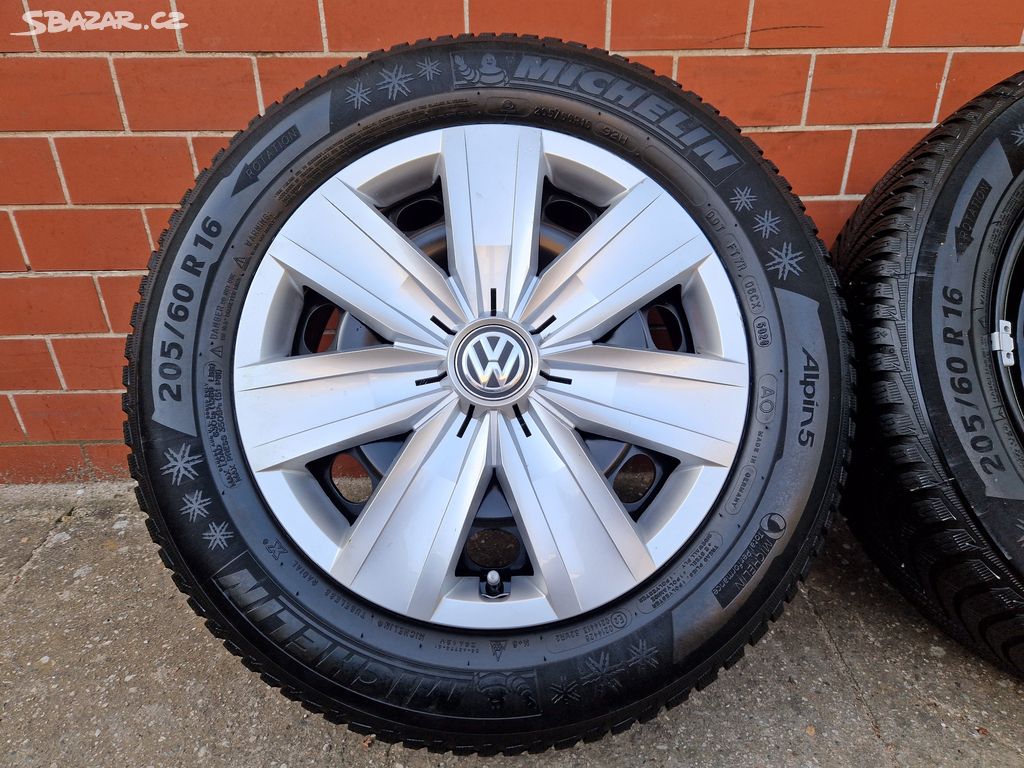 5x112 r16 et43 disky kola vw troc karoq 205 60 16