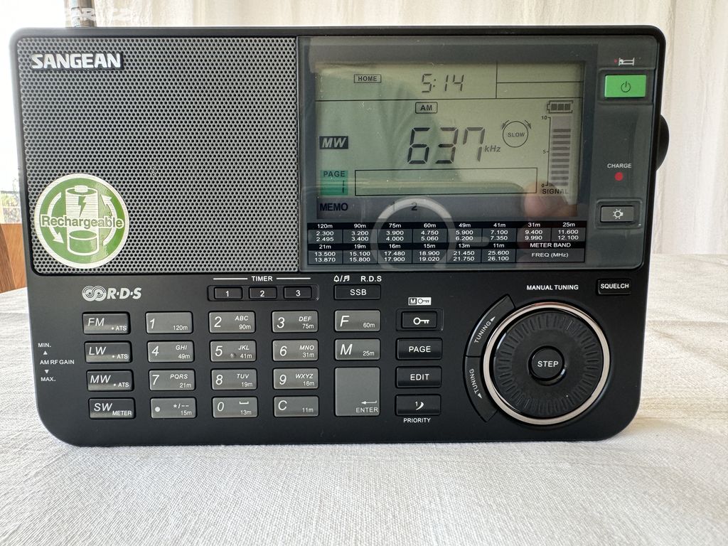 Světový radiopřijímač Sangean ATS-909x