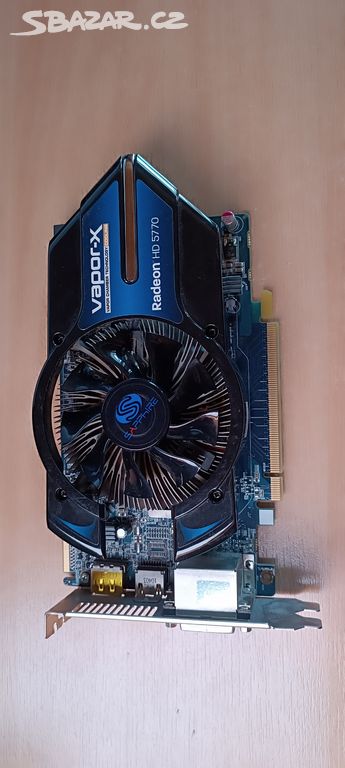 Grafická karta Radeon Sapphire HD 5770 Vapor-X