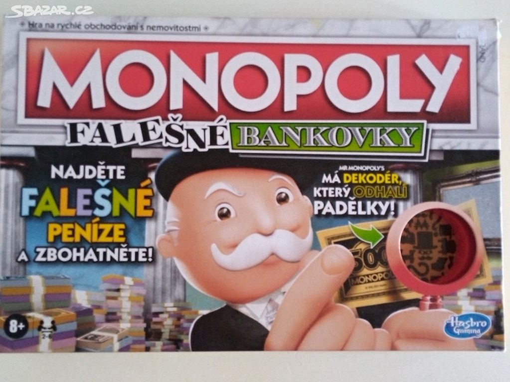 Monopoly falešné bankovky