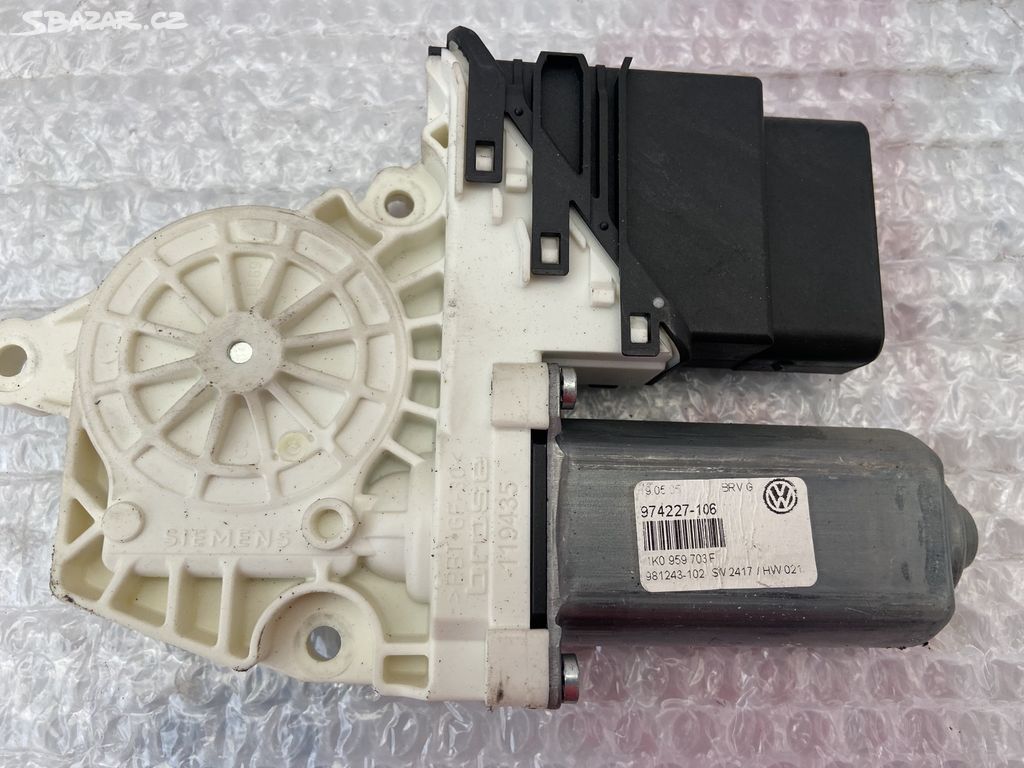 Motor stahovačky zadní levý Passat B6 1K0959703F