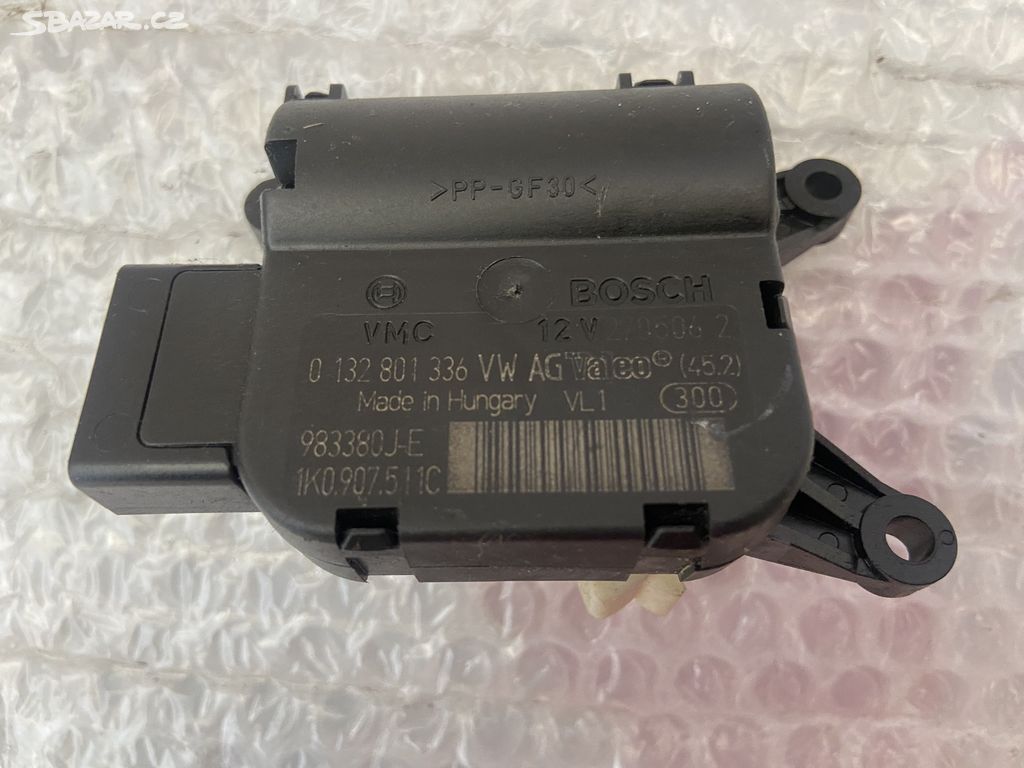 Servomotor klapky pro cirkulaci vzduchu 1K0907511C