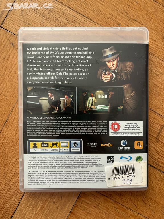 PS3 - L.A. Noire