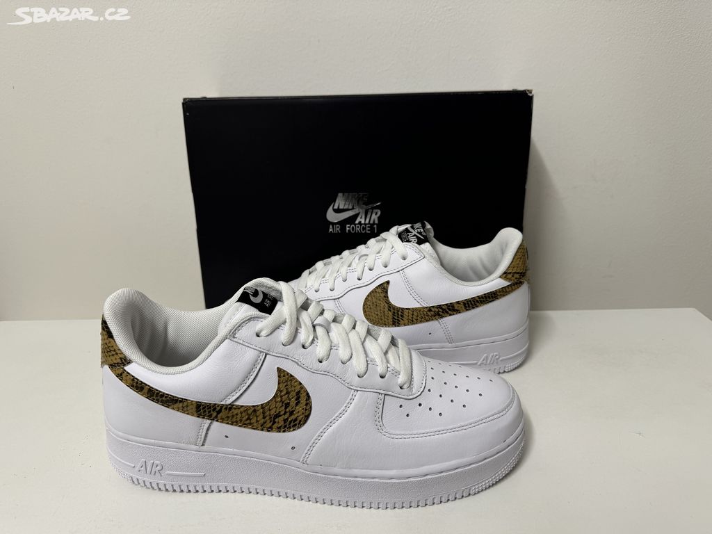 Nike Air Force 1 Retro QS Ivory Snake vel.44/28cm