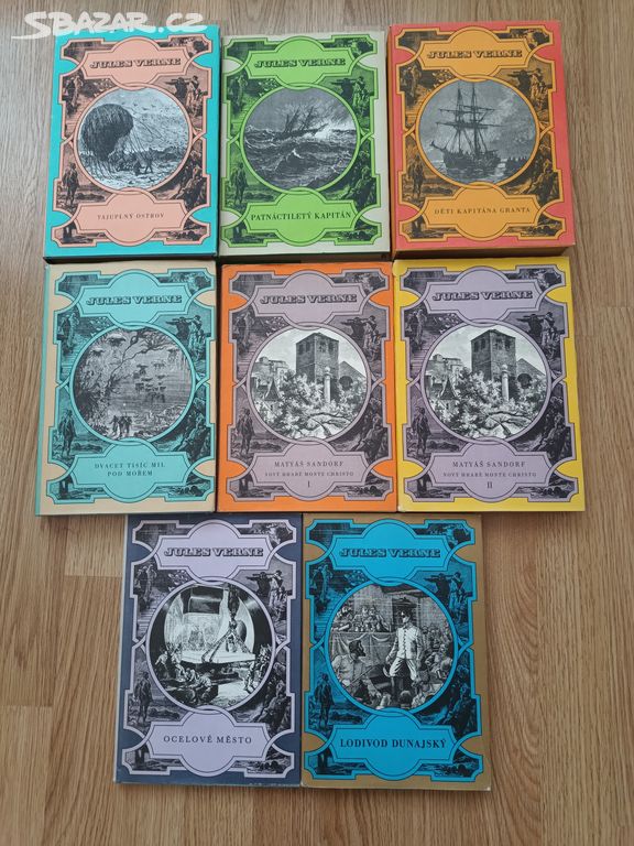 Sbírka - Knihy Jules Verne