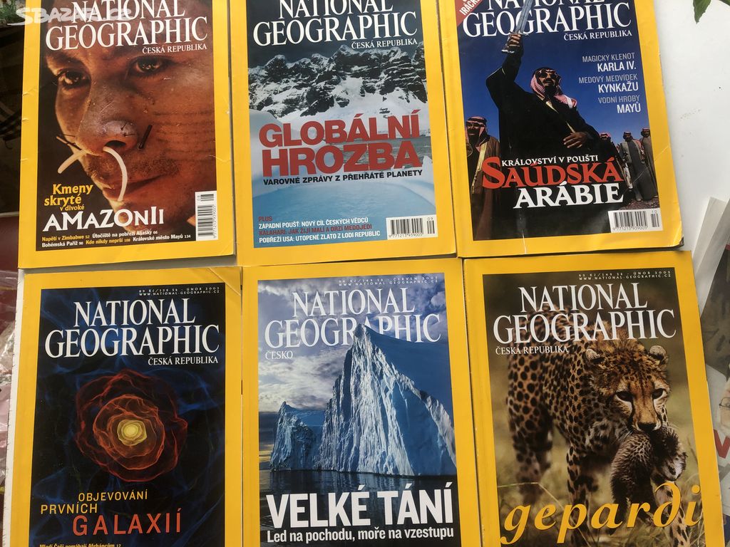 Časopisy National Geographic, Koktejl, Lidé a Země