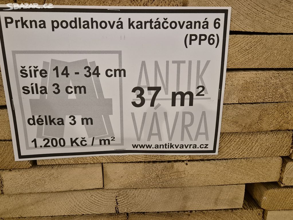 Prkna podlahová kartáčovaná 6