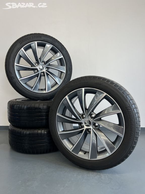 Letní Alu kola Pegasus, Škoda Superb 3, 5x112 r18