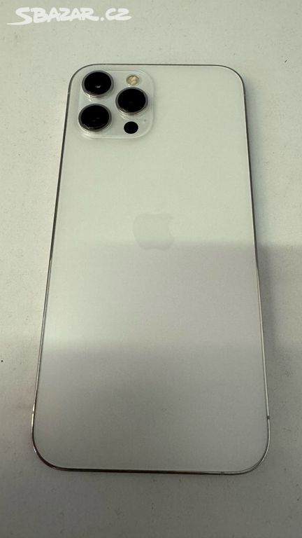 iPhone 12 Pro Max 128GB Silver, pěkný stav