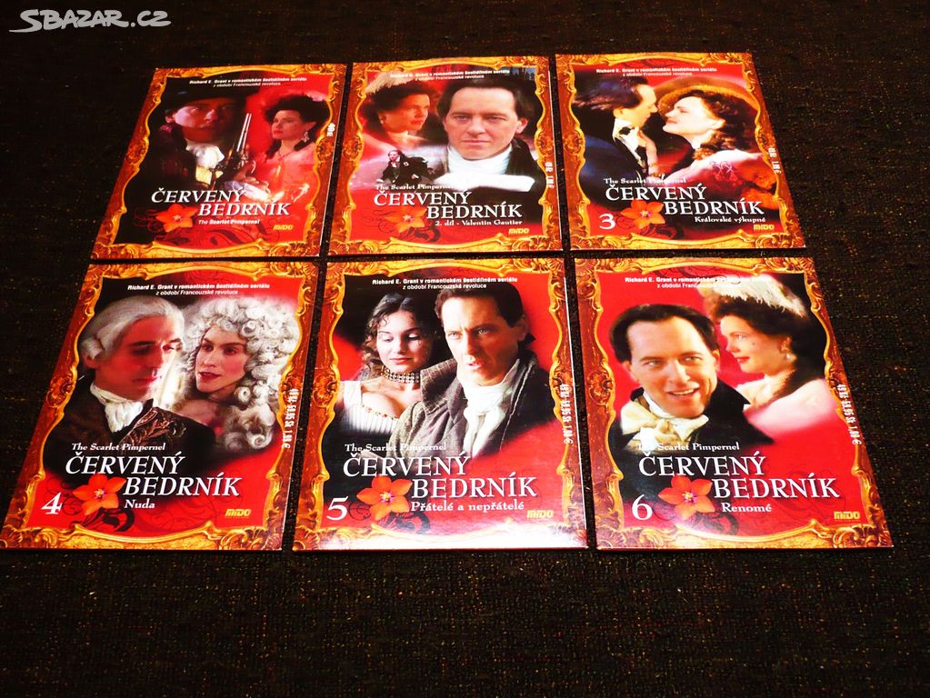 DVD Červený bedrník 1-6 .