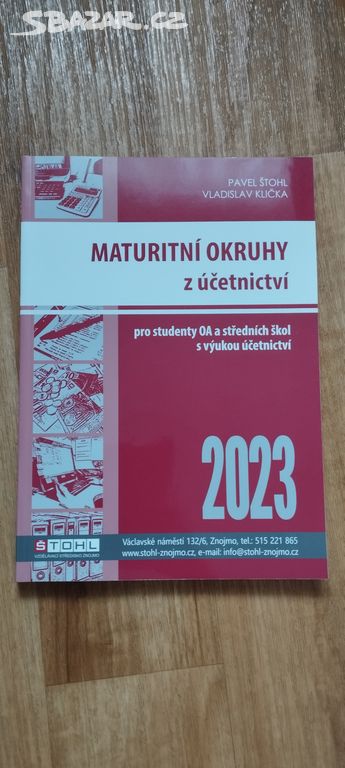 Maturitní okruhy z účetnictví 2023