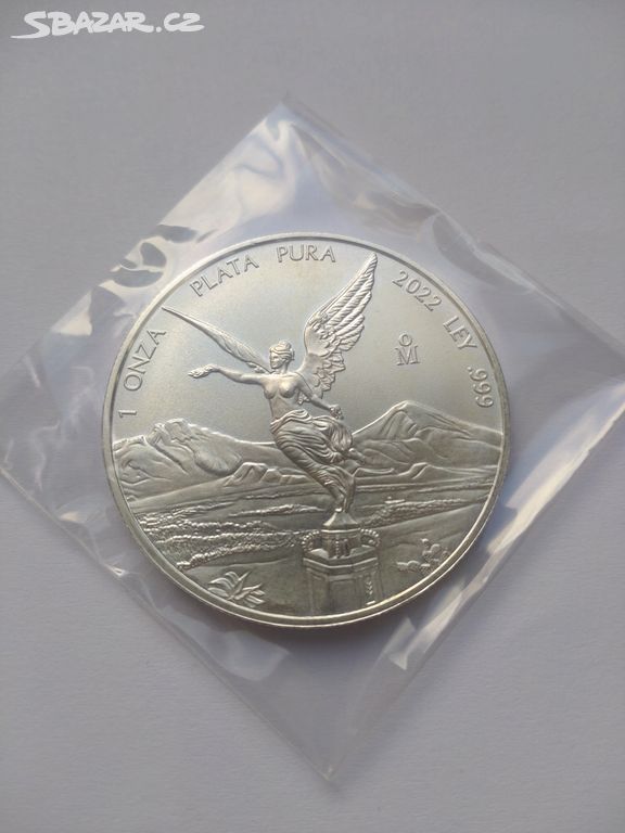 Ag mince 1 Oz Mexická Libertad 2022