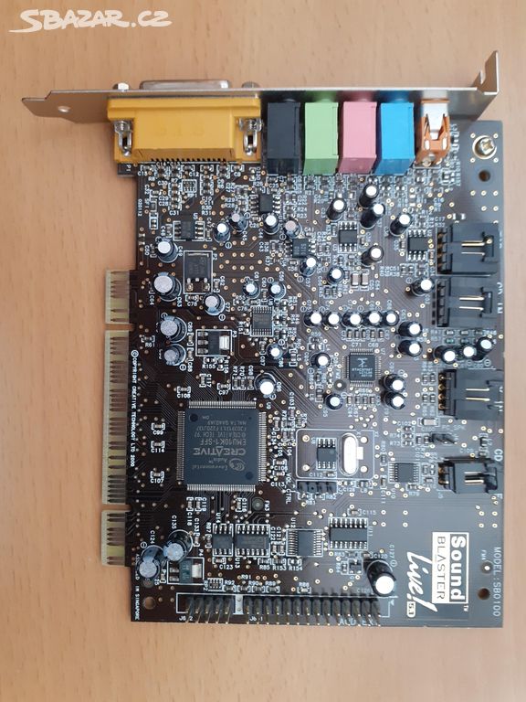 PCI Zvuková karta Sound Blaster SB0100 BRNO