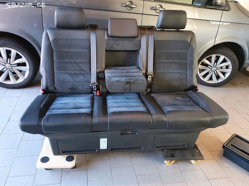 Lavice VW Multivan T5 T6 T6.1 kůže Alcantara