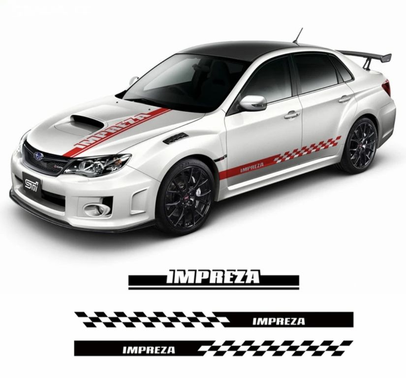 SUBARU IMPREZA / samolepky na karoserii