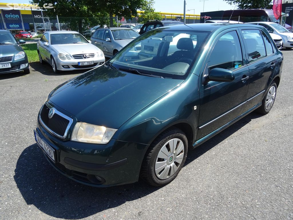 Škoda Fabia 1,4i - super stav