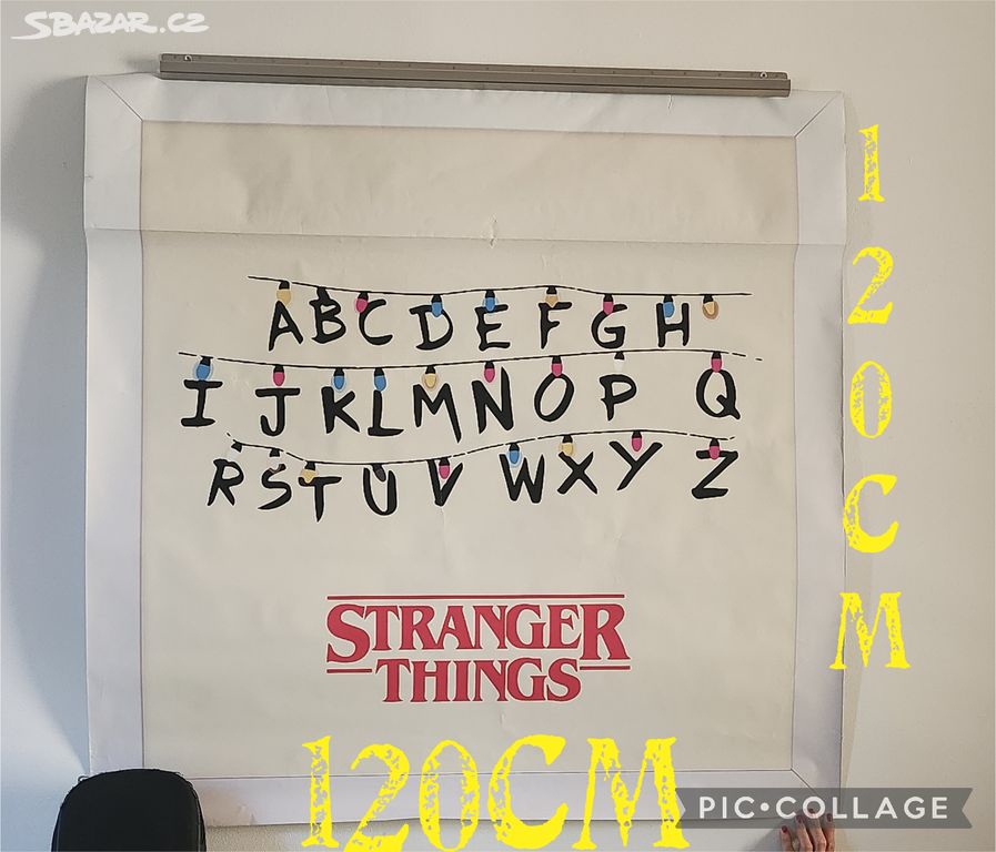 Plakát Stranger Things 120cm na 120cm