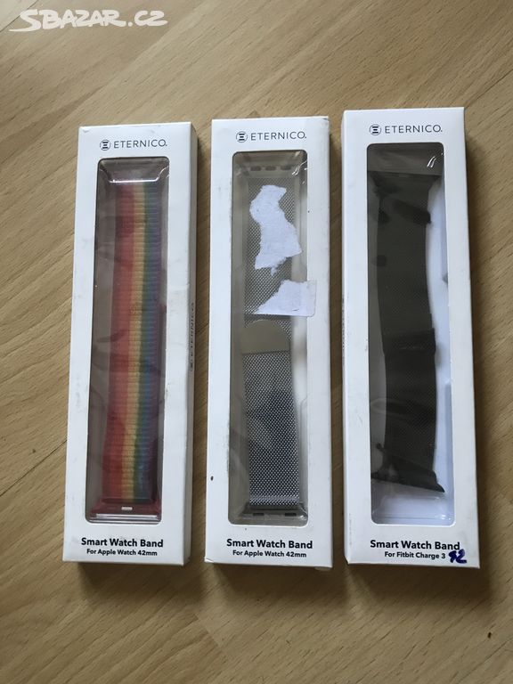 3x Eternico Apple Watch strap řemínek, tah hodinky