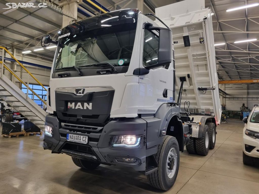 MAN TGS, 33.520 6x6 SKLOPKA MEILLER