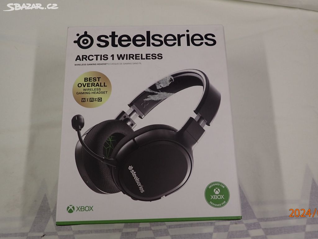 Herní sluchátka - bezdrátová SteelSeries Arctis 1