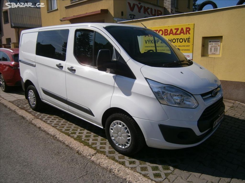 Ford Transit Custom, 2,2 TDCi KLIMA 6 MÍST DPH