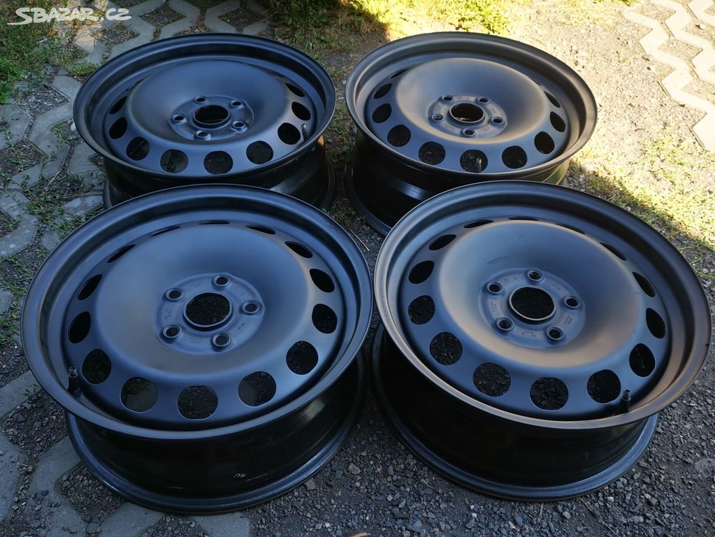 Plechové disky 5x112 R16 Škoda Octavia 3,4,VW