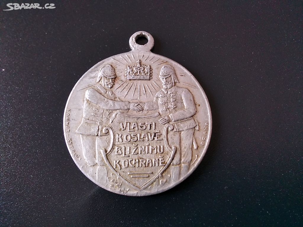 Hasičská medaile 1914.