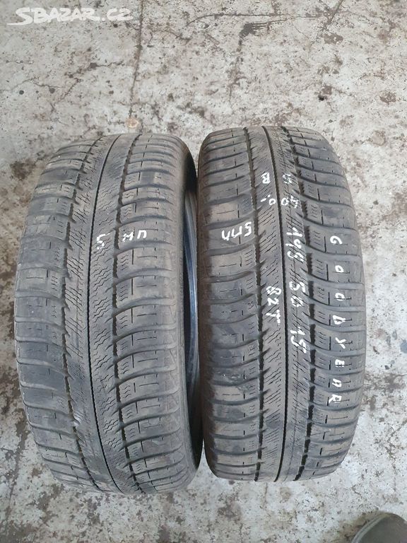 195 50 15 celoroční pneu 5mm Goodyear 82t