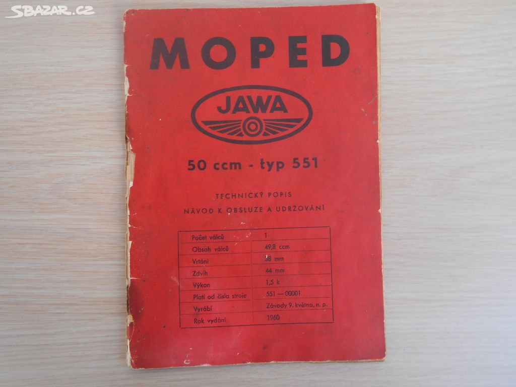 Moped Jawa 551