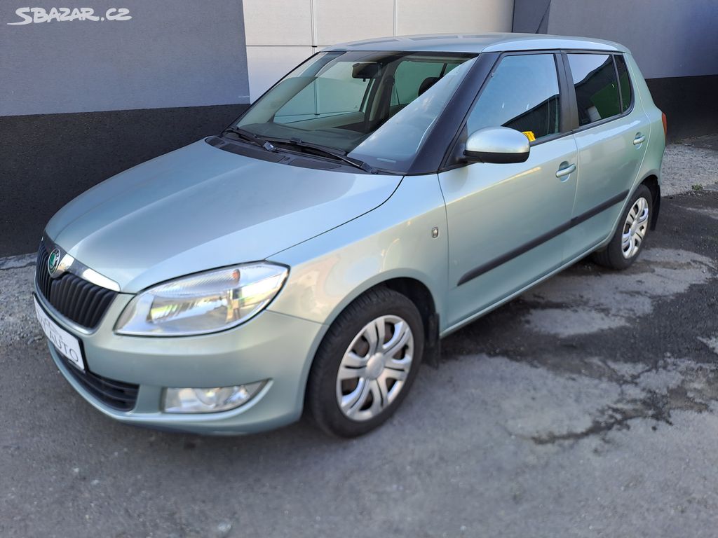 FABIA II 1.2TSi 63kW r.11 ČR, PĚKNÁ, PO 1.MAJITELI