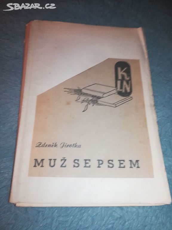 Muz se psem, autor Zdenek Jirotka, r.1944