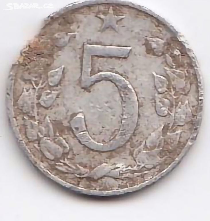 MINCE 5 haléřů 1963